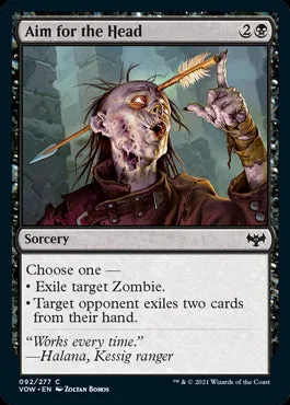 Aim for the Head #092 MTG Crimson Vow Single