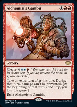 Alchemist's Gambit #140 MTG Crimson Vow Single