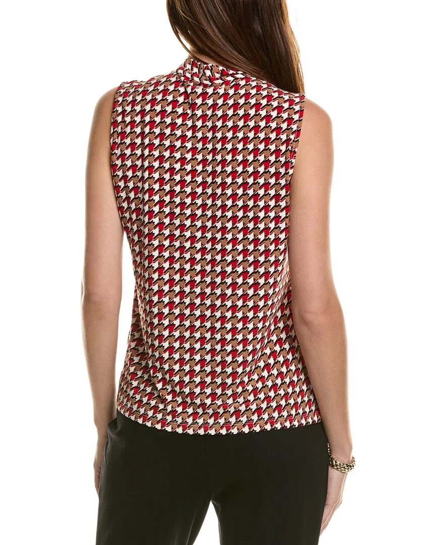 Anne Klein V-Neck Blouse