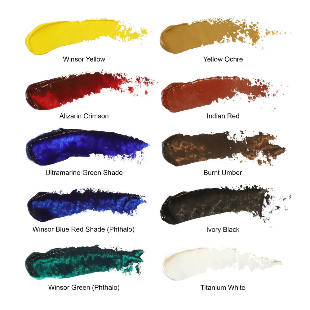Artists' Oil Colour Introductory Set 10x21ml