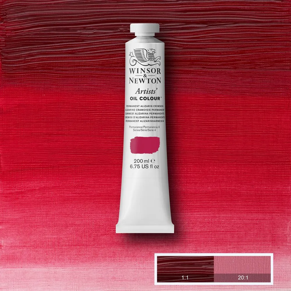 Artists' Oil Colour - Permanent Alizarin Crimson