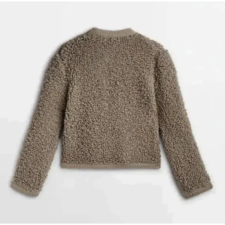 Avelina - Zachte teddy cardigan voor een cozy look