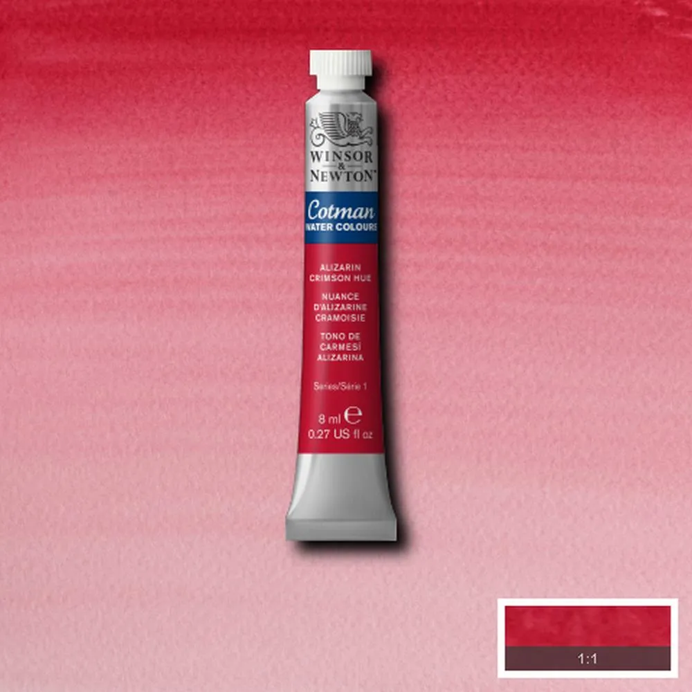 Cotman Watercolour - Alizarin Crimson Hue