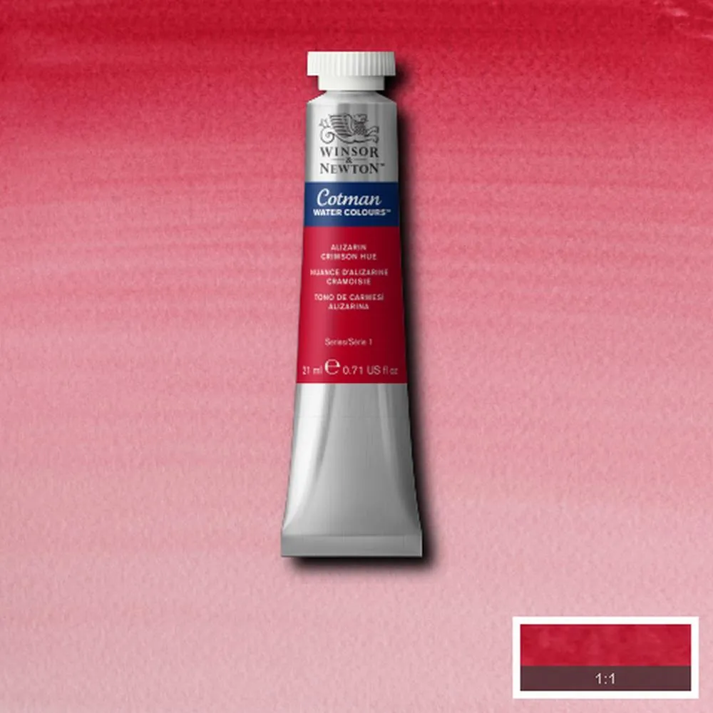 Cotman Watercolour - Alizarin Crimson Hue