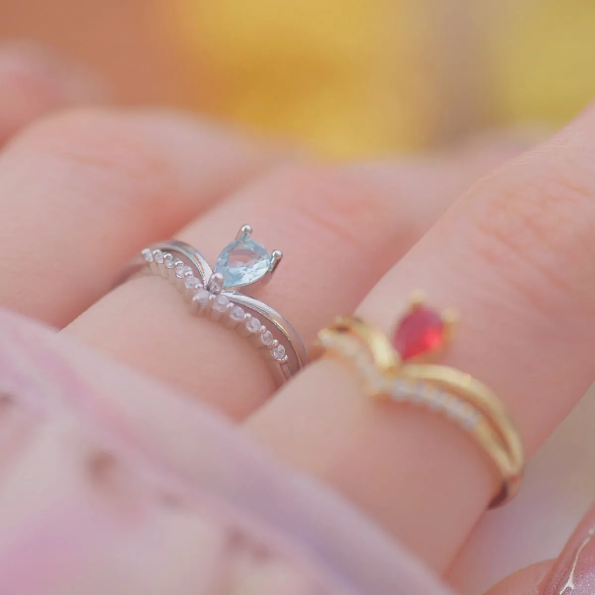 Crimson Crown Ring