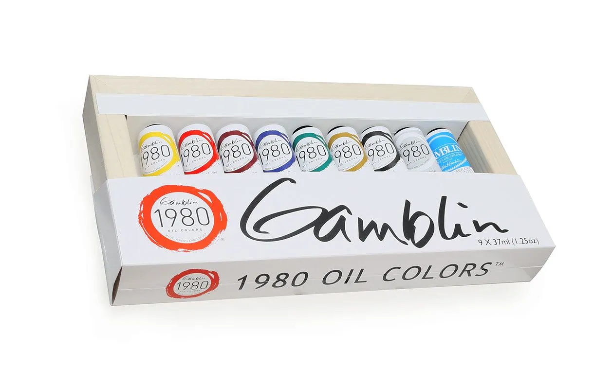 Gamblin 1980 Oils Introductory Set