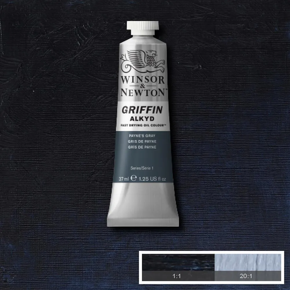Griffin Alkyd Fast Drying Oil Colour - Payne's Gray