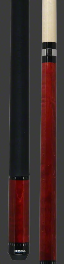 KODA Crimson-Stained Maple Pool Cue - KD31