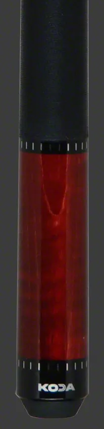 KODA Crimson-Stained Maple Pool Cue - KD31