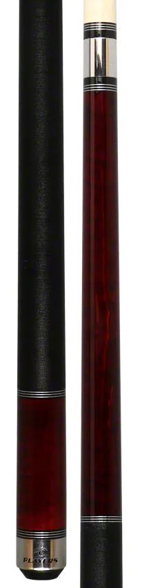 Players Classic Series Crimson Stained Maple with Linen Wrap Pool Cue - C960