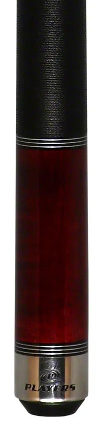 Players Classic Series Crimson Stained Maple with Linen Wrap Pool Cue - C960
