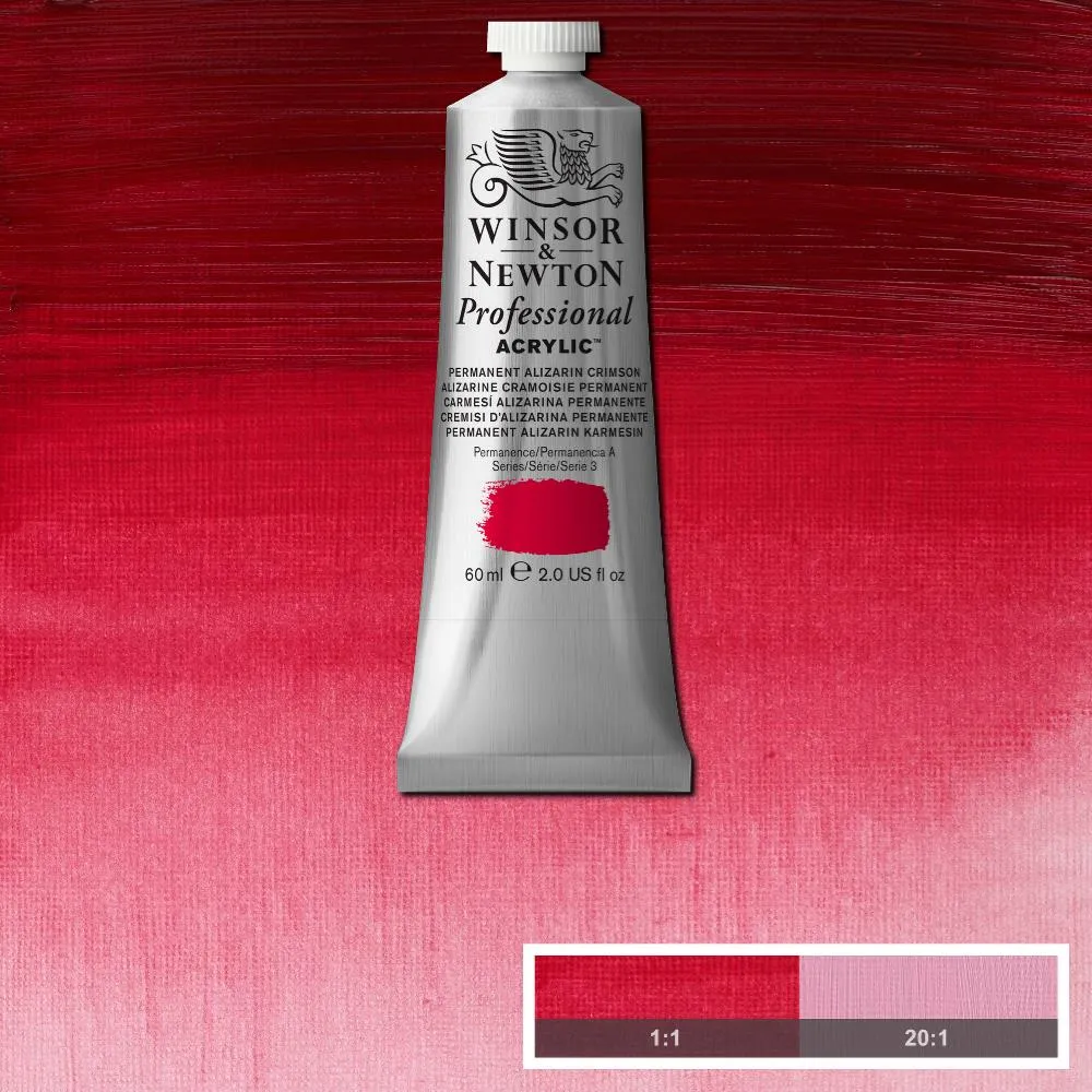 Professional Acrylic - Permanent Alizarin Crimson