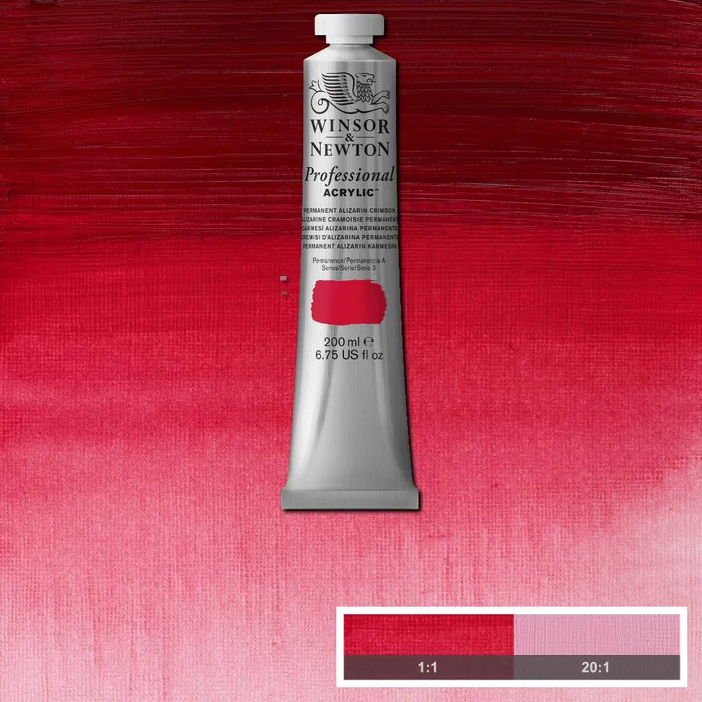 Professional Acrylic - Permanent Alizarin Crimson