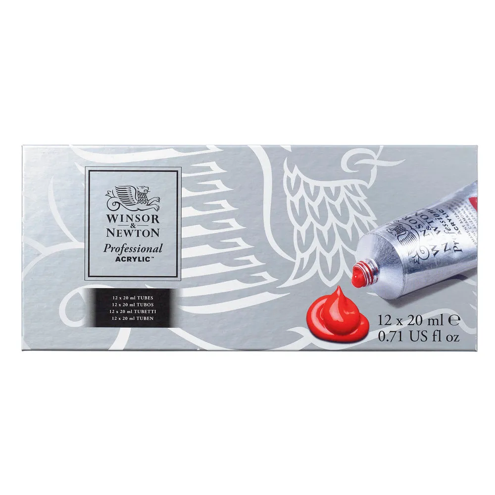 Professional Acrylic Tube Set 12x20ml
