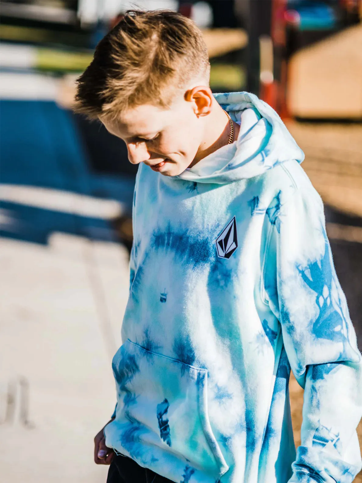 Volcom Boys Iconic Stone Plus Pullover Hoodie